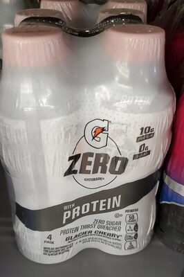 Glacier Cherry Flavored Zero Sugar Protein Thirst Quencher, Glacier Cherry