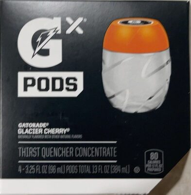 Glacier Cherry Thirst Quencher Concentrate Pods, Glacier Cherry