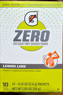 Lemon-Lime Zero Sugar Thirst Quencher Powder, Lemon-Lime