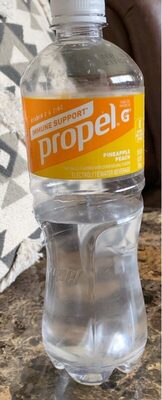 Pineapple Peach Immune Support Electrolyte Water Beverage, Pineapple Peach