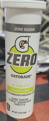 Lemon-Lime Zero Sugar Thirst Quencher Tablets, Lemon-Lime