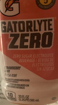 Strawberry Kiwi Zero Sugar Electrolyte Beverage, Strawberry Kiwi