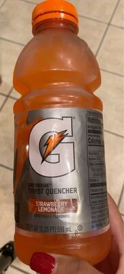 Gatorade Thirst Quencher Strawberry Lemonade (8 - 20 Fl Oz) 160 Fluid Ounce 8 Pack Plastic Bottles