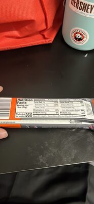Cookies And Creme Flavored Protein Bar, Cookies And Creme