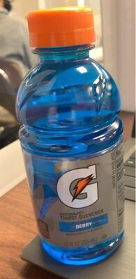 Gatorade Thirst Quencher Berry 12 Fluid Ounce Plastic Bottle