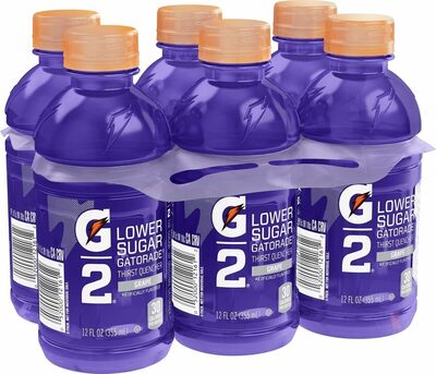Gatorade G2 Low Calorie Grape Thirst Quencher (6 - 12 Fl Oz) 72 Fluid Ounce 6 Pack Plastic Bottles
