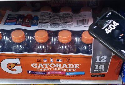 Gatorade Frost Thirst Quencher Variety Pack, 12 Fl Oz, 18 Count, Grape; Strawberry; Berry