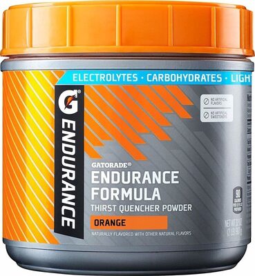 Orange Flavored Endurance Formula Thirst Quencher Powder, Orange