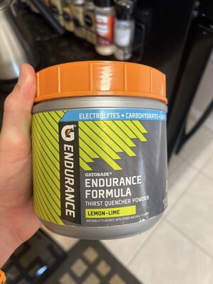 Lemon-Lime Flavored Endurance Formula Thirst Quencher Powder, Lemon-Lime