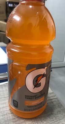 Gatorade Thirst Quencher Orange 20 Fluid Ounce Plastic Bottle
