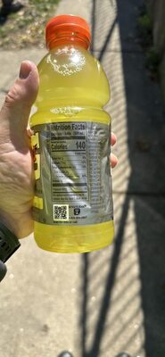 Gatorade Thirst Quencher Lemon-Lime Sports Drink 20 Fluid Ounce Plastic Bottle