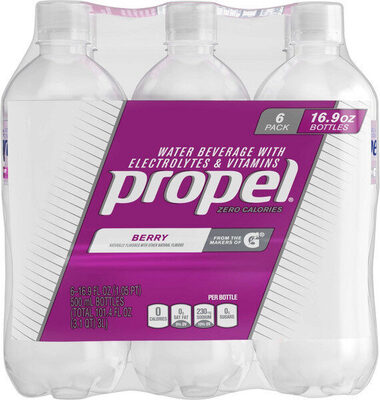 Berry Flavored Electrolyte Water Beverage, Berry