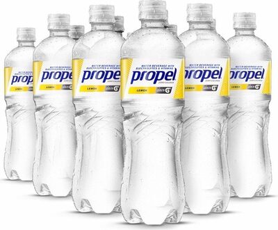 Propel Lemon Water Beverage (12 - 16.9 Fluid Ounce) 202.8 Fluid Ounce 12 Pack Plastic Bottles