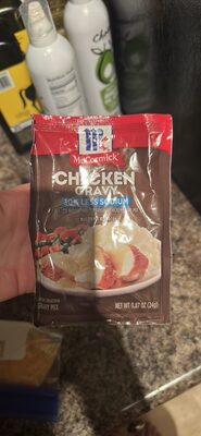 30% Less Sodium Chicken Gravy Mix, 30% Less Sodium Chicken