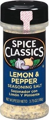 Lemon & Pepper Seasoning Salt, Lemon & Pepper