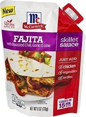 Fajita Skillet Sauce, Fajita