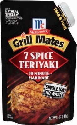 7 Spice Teriyaki 30 Minute Marinade