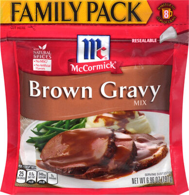 Brown Gravy Mix, Brown