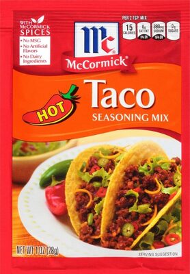 Hot Taco Seasoning Mix, Hot Taco