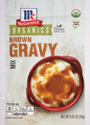 Brown Gravy Mix, Brown