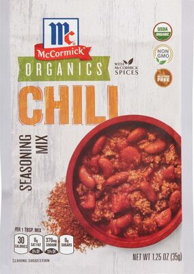 Organics Seasoning Mix, Chili