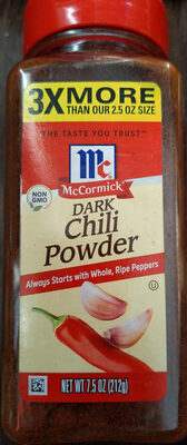 Dark Chili Powder, Dark