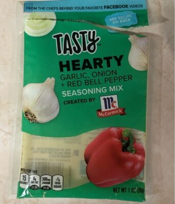 Hearty Garlic, Onion + Red Bell Pepper Seasoning Mix, Hearty