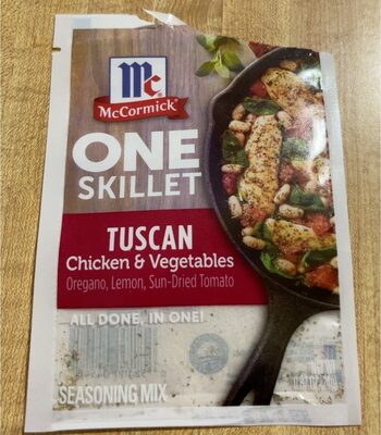 Tuscan Chicken & Vegetables One Skillet Seasoning Mix, Tuscan Chicken & Vegetables