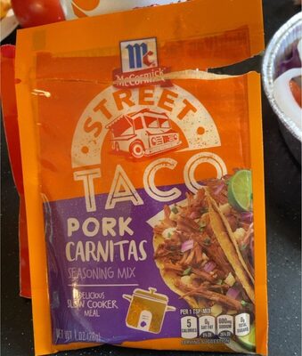Pork Carnitas Street Taco Seasoning Mix, Pork Carnitas