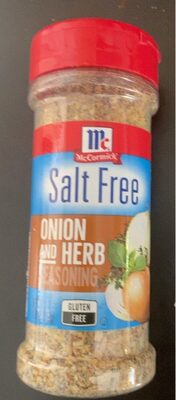 Onion And Herb Salt Free Seasoning, Onion And Herb