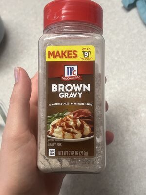 Brown Gravy Mix, Brown