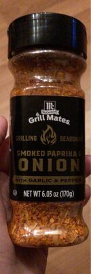 Smoked Paprika & Onion With Garlic & Pepper Grilling Seasoning, Smoked Paprika & Onion With Garlic & Pepper