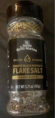 Coarse Black Pepper & Flake Salt House Blend Grilling Seasoning, Coarse Black Pepper & Flake Salt House Blend