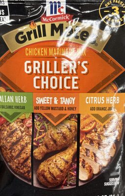 Italian Herb, Sweet & Tangy, Citrus Herb Chicken Marinade Mix, Italian Herb, Sweet & Tangy, Citrus Herb