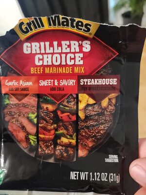 Garlic Asian, Sweet & Savory, Steakhouse Beef Marinade Mix, Garlic Asian, Sweet & Savory, Steakhouse