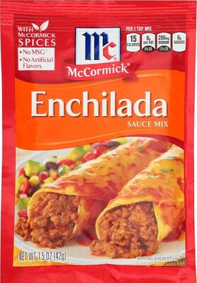 Enchilada Sauce Mix, Enchilada Sauce