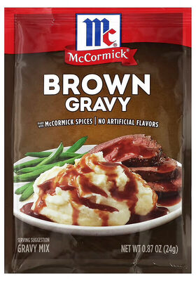 Brown Gravy Mix, Brown