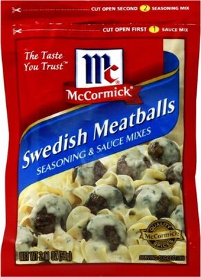 Swedish Meatballs Seasoning & Sauce Mixes, Swedish Meatballs