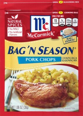 Pork Chops Cooking & Seasoning Mix