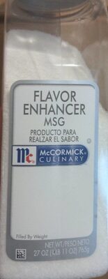 Flavor Enhancer Msg