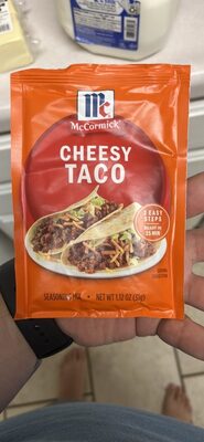 Cheesy Taco Seasoning Mix, Cheesy Taco