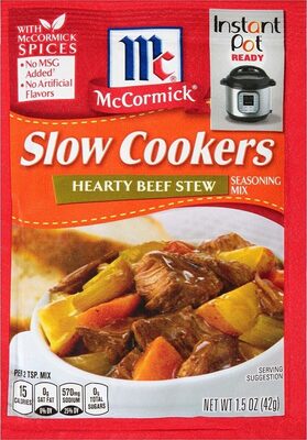 Hearty Beef Stew Seasoning Mix, Hearty Beef Stew