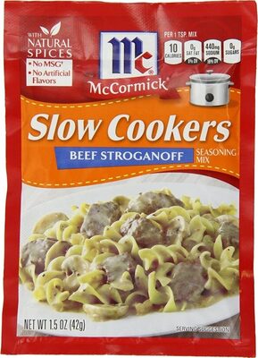 Beef Stroganoff Slow Cookers Seasoning Mix, Beef Stroganoff