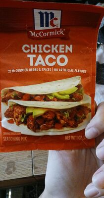 Chicken Taco Seasoning Mix, Chicken Taco