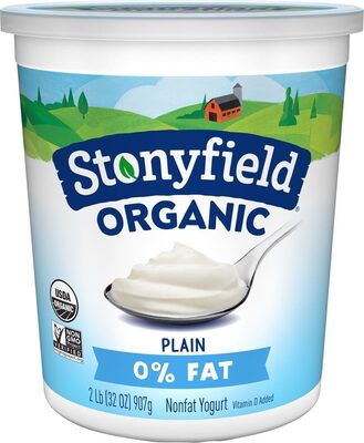 Plain Organic Nonfat Yogurt, Plain