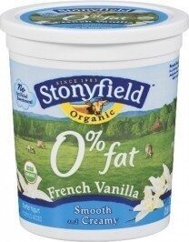 Vanilla Organic Nonfat Yogurt, Vanilla