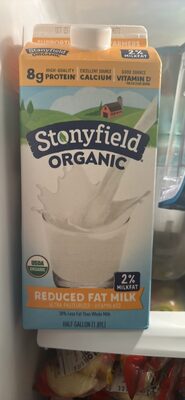 2% Reduced Fat Milk