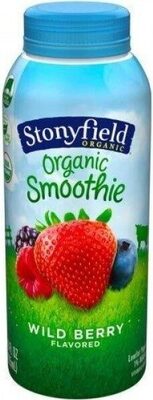 Wild Berry Flavored Probiotic Protein Smoothie Grade A Lowfat Yogurt, Wild Berry