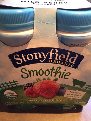 Probiotic Wild Berry Smoothie Lowfat Yogurt, Wild Berry