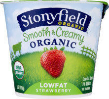 Strawberry Organic Lowfat Yogurt, Strawberry